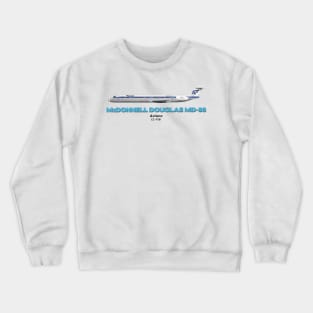 McDonnell Douglas MD-88 - Aviaco Crewneck Sweatshirt